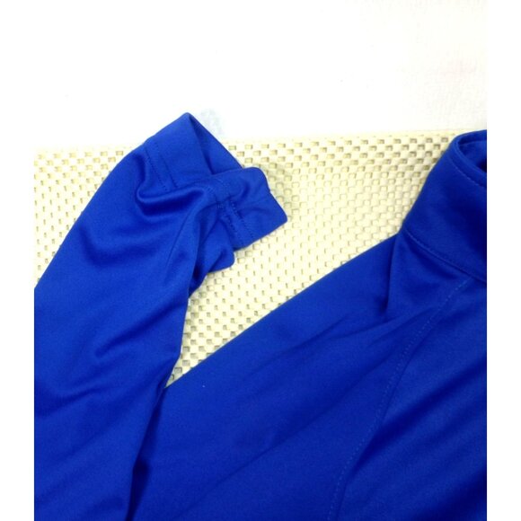 Pepsi Bottling Ventures Employee Workwear Blue Long Sleeve Pullover Shirt Small - Picture 8 of 9